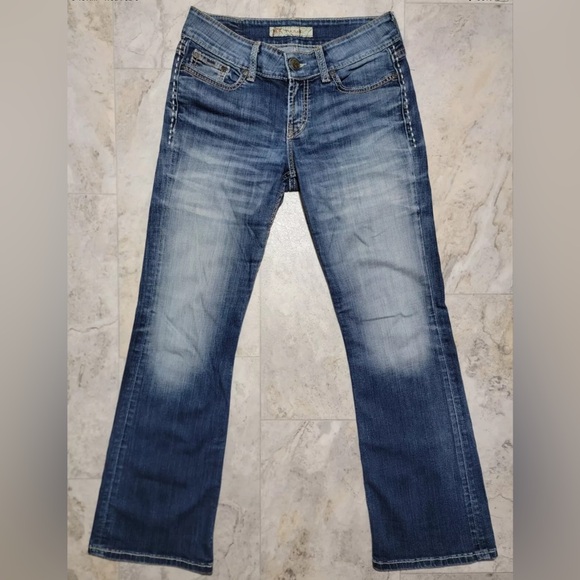 BKE Denim - Bke Denim Culture Bootcut Blue Jean Size 27X29.5 Stretch Boot